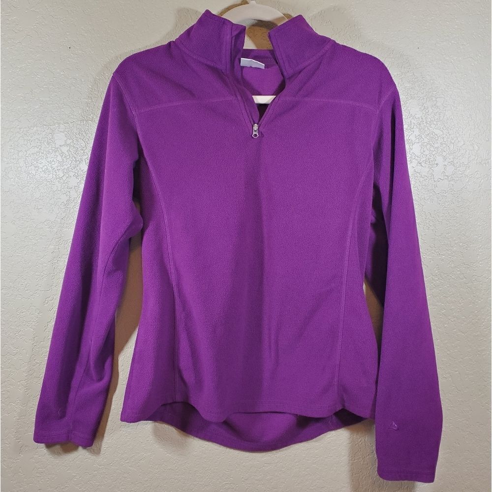 Alpine Design 1/4 Zip Softshell Fleece Solid Winter Pullover Gorpcore
